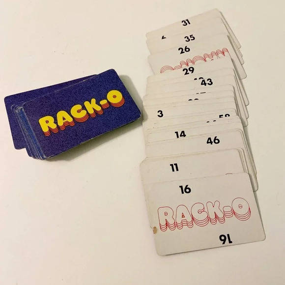 Vintage Racko Card Game Milton Bradley Missing Instructions - Picture 13 of 14